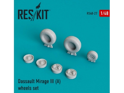 Dassault Mirage Iii (A) Wheels Set - zdjęcie 1