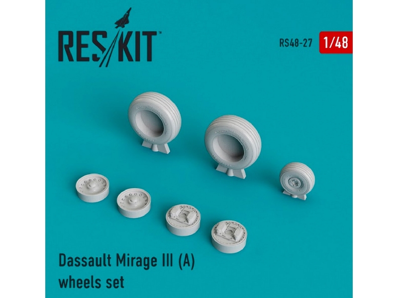 Dassault Mirage Iii (A) Wheels Set - zdjęcie 1