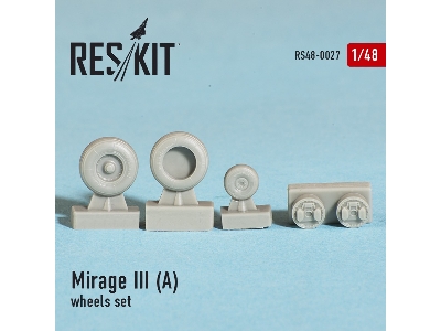 Dassault Mirage Iii (A) Wheels Set - zdjęcie 3