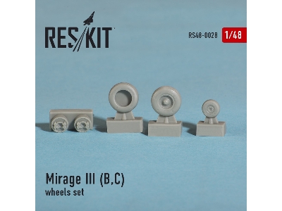 Dassault Mirage Iii (B,c) Wheels Set - zdjęcie 2