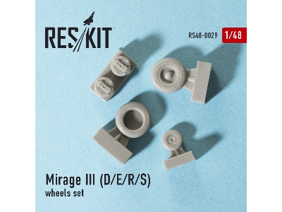 Dassault Mirage Iii (D/E/R/S) Wheels Set - zdjęcie 2