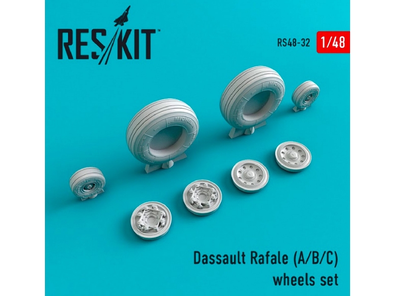 Dassault Rafale (A/B/C) Wheels Set - zdjęcie 1