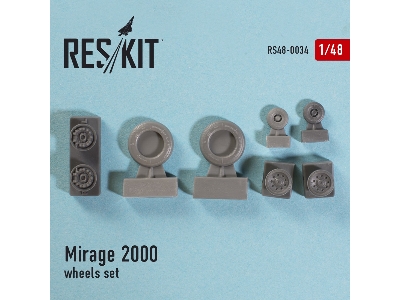 Dassault Mirage 2000 Wheels Set - zdjęcie 2