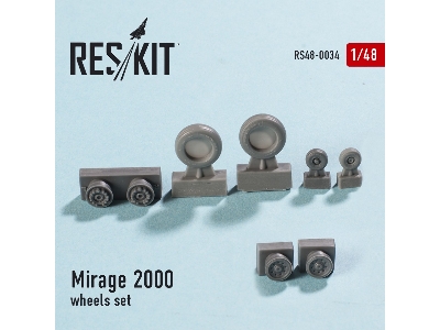 Dassault Mirage 2000 Wheels Set - zdjęcie 3
