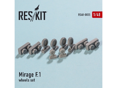 Dassault Mirage F.1 Wheels Set - zdjęcie 2