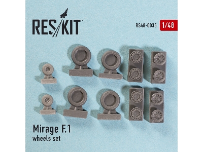 Dassault Mirage F.1 Wheels Set - zdjęcie 3