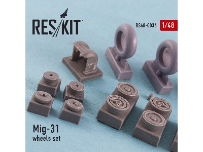 Mig-31 Wheels Set - zdjęcie 3