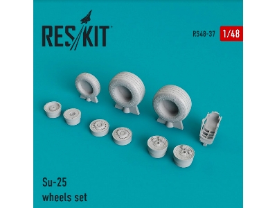 Su-25 Wheels Set - zdjęcie 1