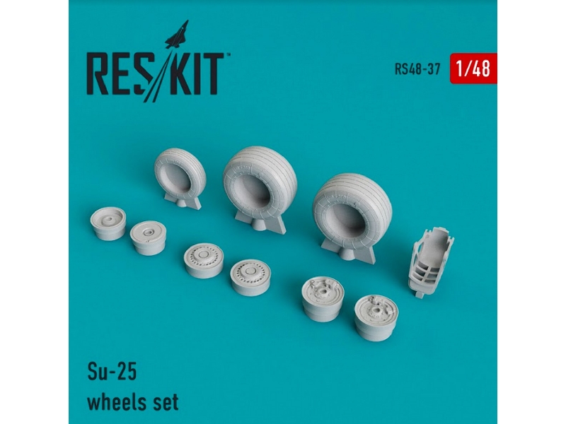 Su-25 Wheels Set - zdjęcie 1 Su-25 Wheels Set - zdjęcie 1