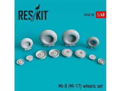 Mi-8 (Mi-17) Wheels Set - zdjęcie 1