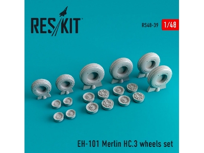 Eh-101 Merlin Hc.3 Wheels Set - zdjęcie 1