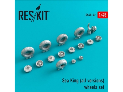 Sea King (All Versions) Wheels Set - zdjęcie 1