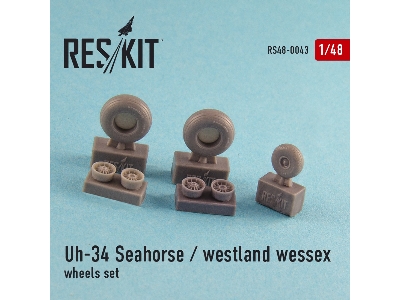 Uh-34 Seahorse / Westland Wessex (All Versions) Wheels Set - zdjęcie 2