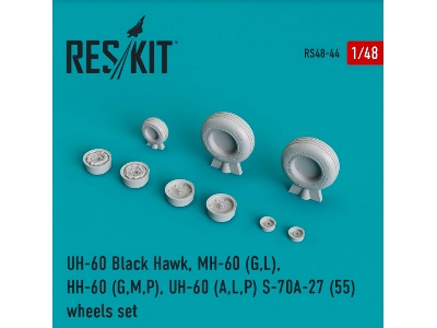 Uh-60 (All Versions) Wheels Set - zdjęcie 1