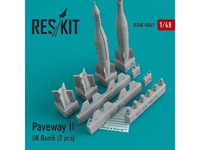 Paveway-ii (Uk) Bomb (2 Pcs) (Tornado, Eurofighter,buccaneer, Harrier ) - zdjęcie 1
