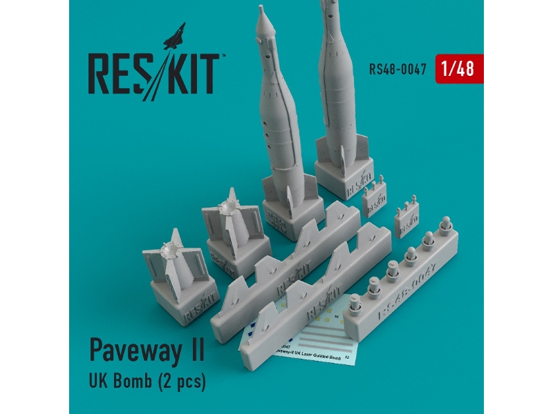 Paveway-ii (Uk) Bomb (2 Pcs) (Tornado, Eurofighter,buccaneer, Harrier ) - zdjęcie 1 Paveway-ii (Uk) Bomb (2 Pcs) (Tornado, Eurofighter,buccaneer, Harrier ) - zdjęcie 1