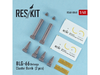 Blg-66 Belouga Cluster Bomb (2 Pcs) (Mirage F.1, Mirage 2000, Sepecat Jaguar) - zdjęcie 2