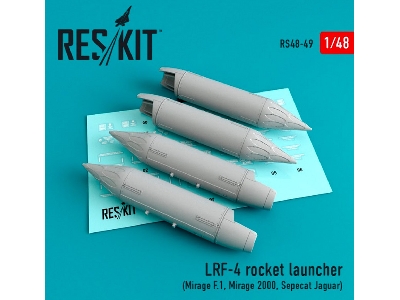 Lrf-4 Rocket Launcher (4 Pcs) (Mirage F.1, Mirage 2000, Sepecat Jaguar) - zdjęcie 1