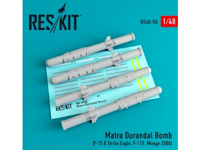 Matra Durandal Bomb (4 Pcs) (F-15 E Strike Eagle, F-111, Mirage 2000) - zdjęcie 1