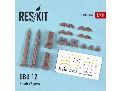 Gbu 12 Bomb (2 Pcs) (F-14, F-16, F-15e, F-14d, Harrier, Rafale, Mirage 2000, Gripen, Totnado,eurofighter, Kfir) - zdjęcie 2