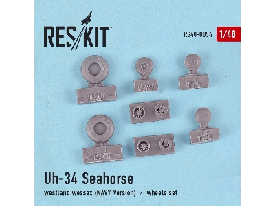 Uh-34 Seahorse / Westland Wessex (Navy Version) Wheels Set - zdjęcie 2