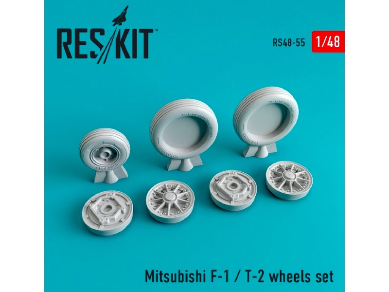 Mitsubishi F-1 / T-2 Wheels Set - zdjęcie 1