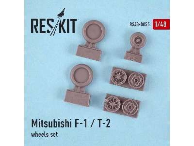 Mitsubishi F-1 / T-2 Wheels Set - zdjęcie 2