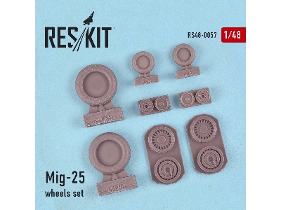 Mig-25 Wheels Set - zdjęcie 2