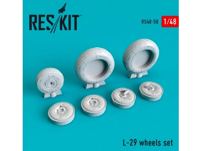 L-29 Wheels Set - zdjęcie 1