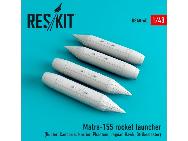 Matra-155 (4 Pcs) (Hunter, Canberra, Harrier, Phantom, Jaguar, Hawk, Strikemaster,) - zdjęcie 1 Matra-155 (4 Pcs) (Hunter, Canberra, Harrier, Phantom, Jaguar, Hawk, Strikemaster,) - zdjęcie 1