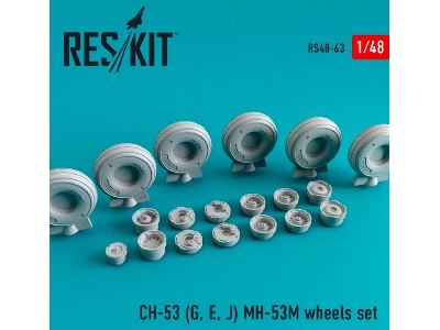 Sh-53 (G, E, J) Mh-53m Wheels Set - zdjęcie 1