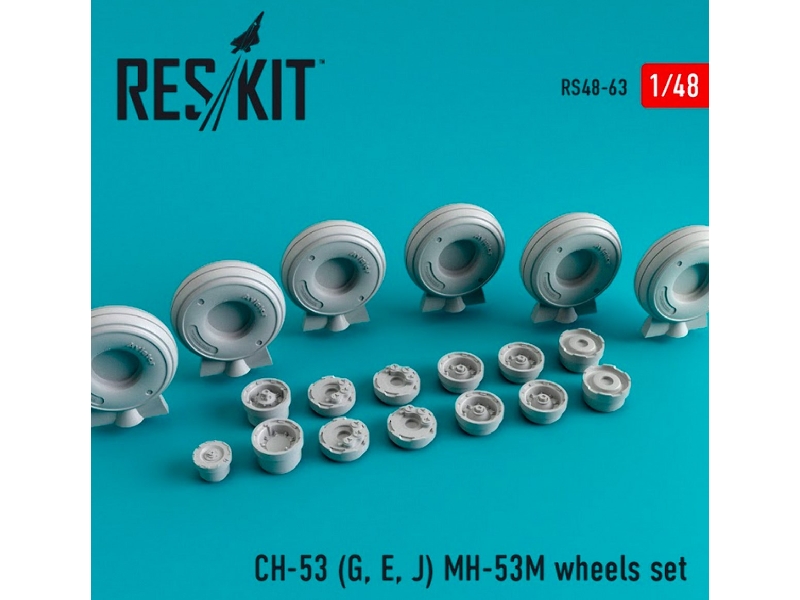 Sh-53 (G, E, J) Mh-53m Wheels Set - zdjęcie 1