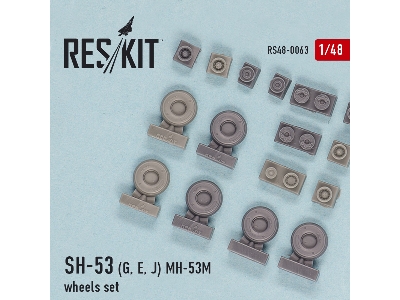 Sh-53 (G, E, J) Mh-53m Wheels Set - zdjęcie 2