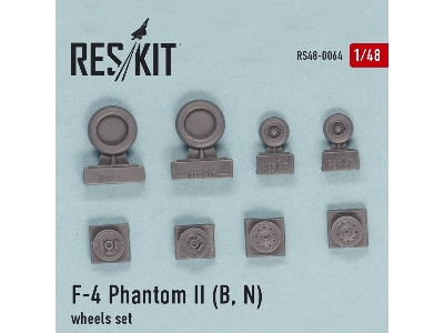 F-4 Phantom Ii (B, N) Wheels Set - zdjęcie 2