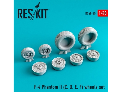 F-4 Phantom Ii (C, D, E, F) Wheels Set - zdjęcie 1