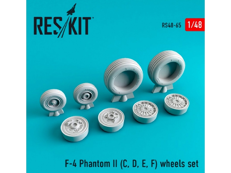 F-4 Phantom Ii (C, D, E, F) Wheels Set - zdjęcie 1 F-4 Phantom Ii (C, D, E, F) Wheels Set - zdjęcie 1