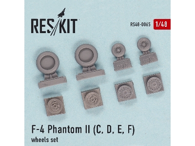 F-4 Phantom Ii (C, D, E, F) Wheels Set - zdjęcie 2