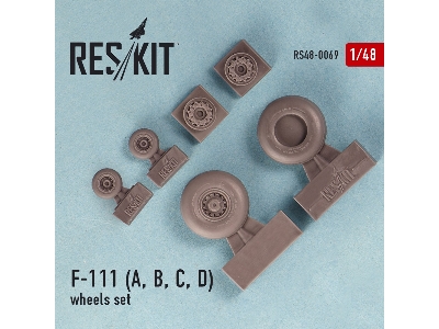 General Dynamics F-111 (A, B, C, D) Wheels Set - zdjęcie 2