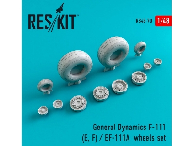 General Dynamics F-111 (E, F) / Ef-111a Wheels Set - zdjęcie 1