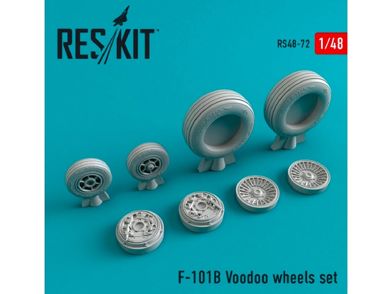 Mcdonnell F-101 (B) Voodoo Wheels Set - zdjęcie 1 Mcdonnell F-101 (B) Voodoo Wheels Set - zdjęcie 1