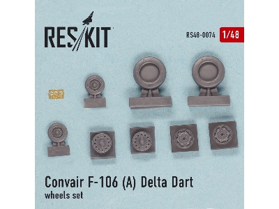 Convair F-106 (&#1040;) Delta Dart Wheels Set - zdjęcie 2