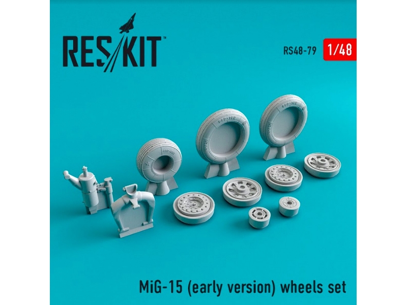 Mig-15 (Early Version) Wheels Set - zdjęcie 1 Mig-15 (Early Version) Wheels Set - zdjęcie 1