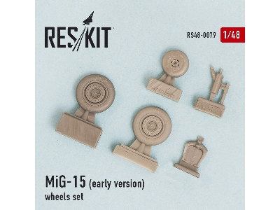 Mig-15 (Early Version) Wheels Set - zdjęcie 2