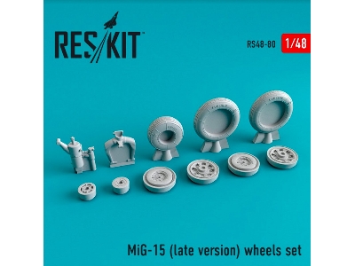 Mig-15 (Late Version) Wheels Set - zdjęcie 1