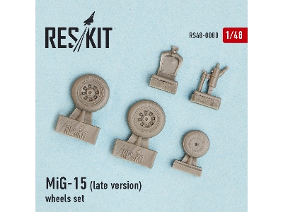 Mig-15 (Late Version) Wheels Set - zdjęcie 2