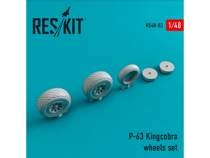 P-63 Kingcobra Wheels Set - zdjęcie 1 P-63 Kingcobra Wheels Set - zdjęcie 1