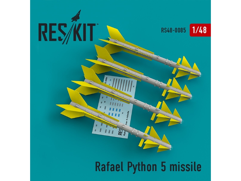 Rafael Python 5 Missile (4 Pcs) (F-16i, F-16d, F-15i Mirage F.1) - zdjęcie 1
