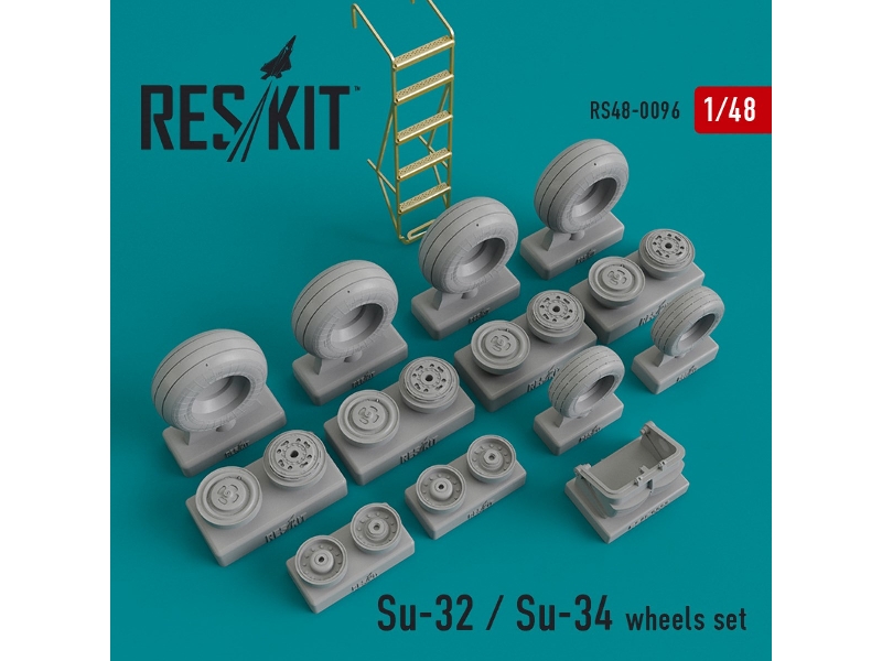 Su-32 / Su-34 Wheels Set - zdjęcie 1 Su-32 / Su-34 Wheels Set - zdjęcie 1