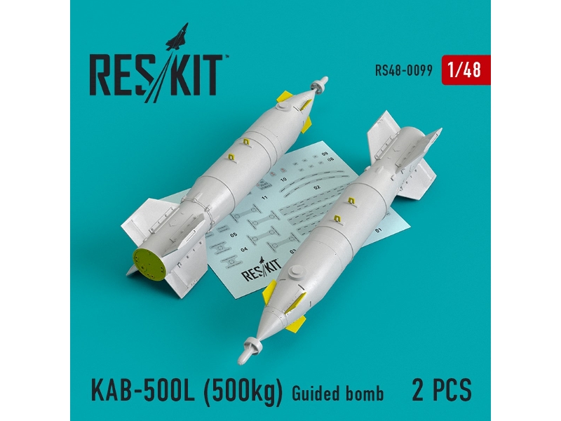 Kab-500l (500kg) Guided Bomb (2 Pcs) (Su-24/30/34, Mig-27, Mig-29smt, Yak-130) - zdjęcie 1 Kab-500l (500kg) Guided Bomb (2 Pcs) (Su-24/30/34, Mig-27, Mig-29smt, Yak-130) - zdjęcie 1