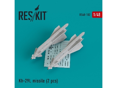 Kh-29l (As-14a 'kedge) Missile (2 Pcs) Su-17, Su-25,su-24, Su-34, Su-30, Su-39, Mig-27, Yak-130, Mirage F.1 - zdjęcie 1